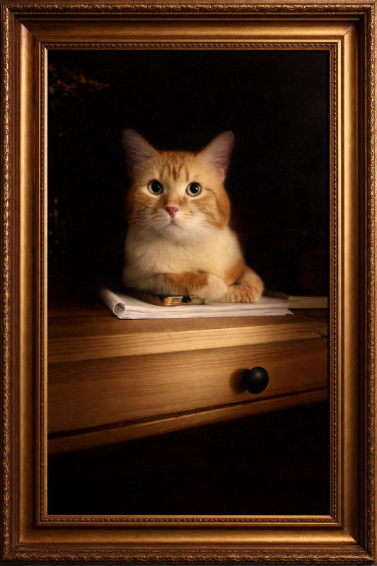 Tablou personalizat pe canvas_Animalele noastre